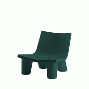 Fauteuil low lita de SLIDE - vert pin
