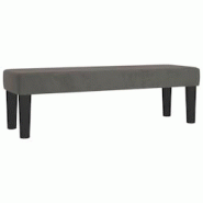 Helloshop26 - Banc banquette 100 x 30 x 30 cm velours gris foncé 02_0010677 - 3000587547766 Helloshop26 - Banc banquette 100 x 30 x 30 cm velours gris foncé 02_0010677 - 3000587547766
