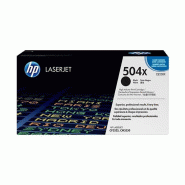 HP CE250X Noir Cartouche de Toner ORIGINALE - 504X - 000000120025440258
