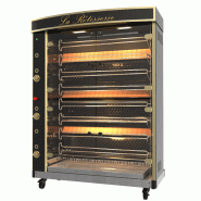 La rôtisserie traditionnelle Grandes flammes MAGFLAM 8 - Noir Doregrill