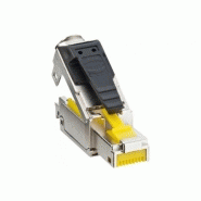 Leoni megaline connect45 plug rj45 de terrain cat6a stp iso 613553