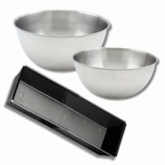 Lot comprenant 1 moule à cake extensible Zenker & 2 Bols à Mixer Fackelmann - noir métal 3176239936063