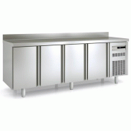 Meuble Gastro 700 GN 1/1 positif 2245mm 4 portes pleines sans évier Coreco