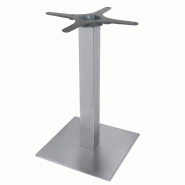 Pied de table carré en acier inoxydable - modèle CF 157 - Gastronoble Pied de table carré en acier inoxydable - modèle CF 157 - Gastronoble
