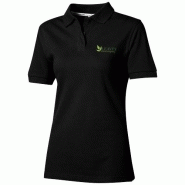 Polo manches courtes femme Forehand 33S03994 - maille piquée 100% coton peigné 200-220 g/m² Polo manches courtes femme Forehand 33S03994 - maille piquée 100% coton peigné 200-220 g/m²