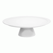 Présentoir à gâteau en porcelaine 305mm | Qdm - CM747