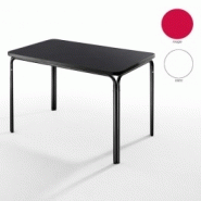 Tis-503-r table 4 pieds empilable couleurs au choix