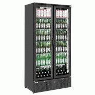 Vitrine de présentation boissons double portes 458l - P233931