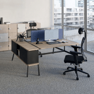 Bureau open space collaboratif flexible, modulaire et confortable - Alto - Buronomic