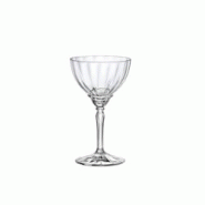 Bormioli Rocco - Lot 6 Verres A Pied Cocktail Florian 24cl En Verre Transparent - transparent 3256391047521