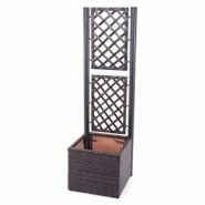 Décoshop26 - Jardinière treillis en polyrotin pour bac à plantes 142x43x43cm marron 04_0003719 - marron 3000420832691 Décoshop26 - Jardinière treillis en polyrotin pour bac à plantes 142x43x43cm marron 04_0003719 - marron 3000420832691