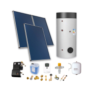 Kit solaire SSC pour ECS et chauffage avec soutien primaire - ASTREA D