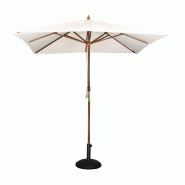 Parasol carré 2,5m crème | Bolero - GH988