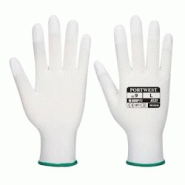 Portwest - Gants manutention en nylon avec doigts enduit PU lisse #ffffff Taille 10 - 5036108181285 Portwest - Gants manutention en nylon avec doigts enduit PU lisse #ffffff Taille 10 - 5036108181285