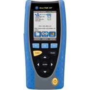 Vérificateur réseau cuivre - IPv4/IPv6 - 10/100/1000 Mb/s - PoE - VLAN - NetScan - Rapports - IDNNavitekNT-Plus - Écran tactile et batterie lithium-ion_0