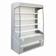 Vitrine réfrigérée murale 1330mm Produits laitiers et charcuterie AFI Collin-Lucy - Argent