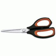 Arcos Arcos Ciseaux de cuisine professionnels noirs avec poignées antidérapantes Longueur totale 215 mm - noir acier 185601