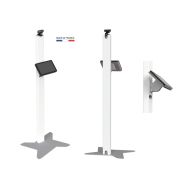 Borne interactive Welcome One - personnalisable avec tablette tactile et webcam