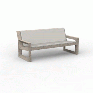 Canapé design in & out FRAME - granit crème