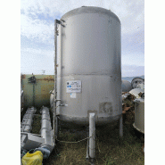 Cuve verticale en acier inoxydable 9 000 litres