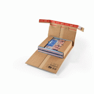 Etuis d'expédition avec pattes fermeture laterales 325x260x92mm - par 20