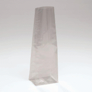 Sachet confiseur PP fond transparent 13x8x36 cm - par 100