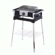 SEVERIN barbecue électrique sur pieds 3000w noir/inox pg8118 - noir 8118