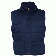 Veste matelassée sans manches - bodywarmer workwear plusieurs coloris