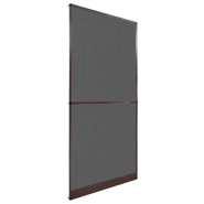 Vidaxl moustiquaire à charnière pour portes marron 100x215 cm 141564