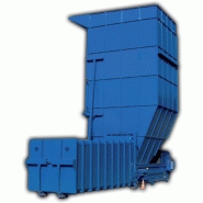 Compacteur à déchets à poste fixe transfert