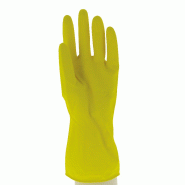Gants ménage latex / floqués coton - 971020/M_0