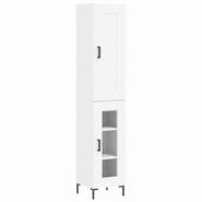 Helloshop26 - Buffet bahut commode armoire meuble de rangement organisateur cuisine salle de séjour salon haut 34,5 x 34 x 180 cm 02_0032272 - 300021 Helloshop26 - Buffet bahut commode armoire meuble de rangement organisateur cuisine salle de séjour salon haut 34,5 x 34 x 180 cm 02_0032272 - 300021