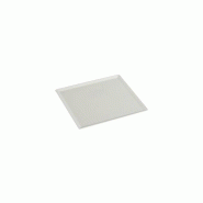 ITALCONCEPT L2G Plat De Presentation Patisserie Blanc Smoke Plexi, 5  x 200  x 200 mm - blanc plastique 3616350213716