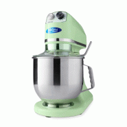 Mixer planétaire professionnel 7 L - 11 vitesses, 2 kg de pâte - vert Mixer planétaire professionnel 7 L - 11 vitesses, 2 kg de pâte - vert