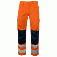 Projob pantalon hv orange/noir cl 2 t.52 Projob pantalon hv orange/noir cl 2 t.52