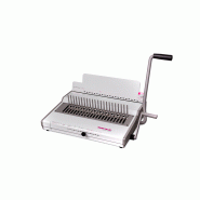 Relieur combinette - Perforelieuse de bureau à peignes plastiques - Jusqu'à 480 feuilles reliées