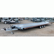 Remorque porte voiture-plateau - 9,00 X 2,10 M - 3500 KG - TA-NO TRIO STD 35.90_0