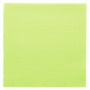 Serviette en ouate gaufré 2 plis vert anis 33x33cm - par 1200