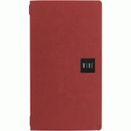 Set 12 porte-menu 2/2 Stil Casa, polyuréthane, 18x31,6 cm, 3 enveloppes plastiques, élastique, rouge saffiano. - PM22C-SAR-WNSN Set 12 porte-menu 2/2 Stil Casa, polyuréthane, 18x31,6 cm, 3 enveloppes plastiques, élastique, rouge saffiano. - PM22C-SAR-WNSN