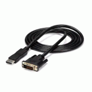 StarTech Cble Adaptateur DisplayPort vers DVI de 1,8m