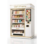 Station d'emballage de cadeaux intelligente - libre-service avec matériaux haut de gamme