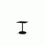 Table de café carrée 60x60 BOLT - noir
