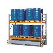 203253w - rayonnage et rack à palette - denios france - largeur réelle du compartiment 2700 mm