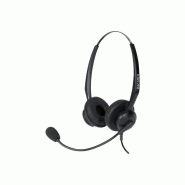 Dacomex 292011 casque Avec fil Arceau Appels/Musique USB Type-A Noir
