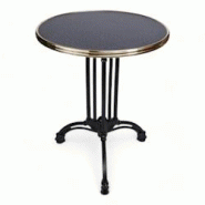 Table de terrasse eiffel 60x60 cm - terrazzo - laiton - BISTROMANIA - eiffterrard Table de terrasse eiffel 60x60 cm - terrazzo - laiton - BISTROMANIA - eiffterrard