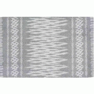 Tapis déco intérieur absorbant - marocco gris - 75x50 cm