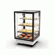 Vitrine chauffante INTEGRA Drop-In - 4 niveaux - 600 mm - H815 mm | Sayl Barcelona- Accès Grab & Go - 674005070131
