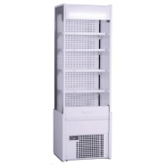 Vitrine verticale positive sans porte,idéal pour chr, traiteurs, boulangeries, pâtisseries et chocolateries -atlas 600 slim standard ou inox iarp