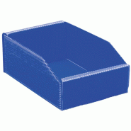 Bac à bec plastique alvéolaire bleu - 761513 – 280 x 180 x 105 cm Bac à bec plastique alvéolaire bleu - 761513 – 280 x 180 x 105 cm