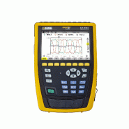 CHAUVIN ARNOUX - Analyseur qualité tension - écran tactile couleur - IEC61000-4-30 Class A Ed3 - Calcul harmoniques, puissances, énergies - Enregistrement très grande capacité : capture d'alarmes, transitoires